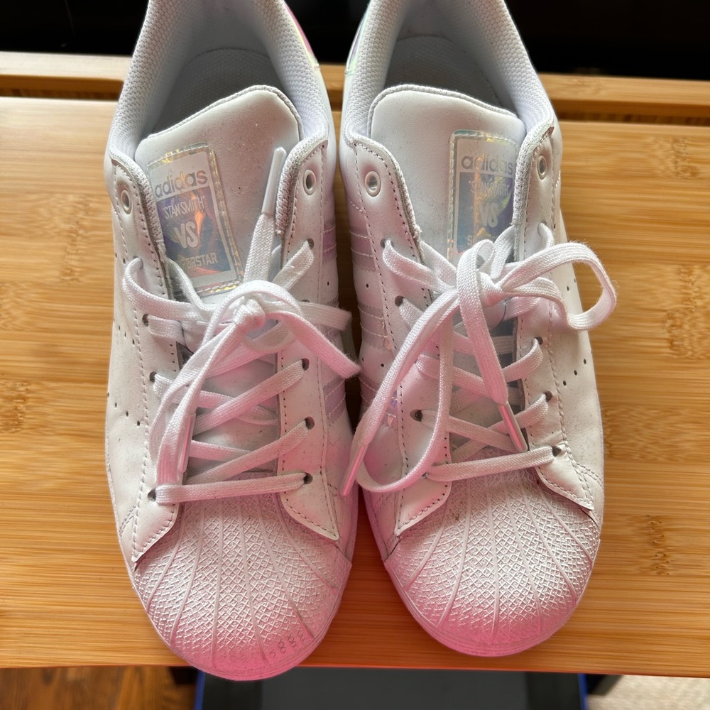 Adidas White Superstar Stan Smith Sneakers